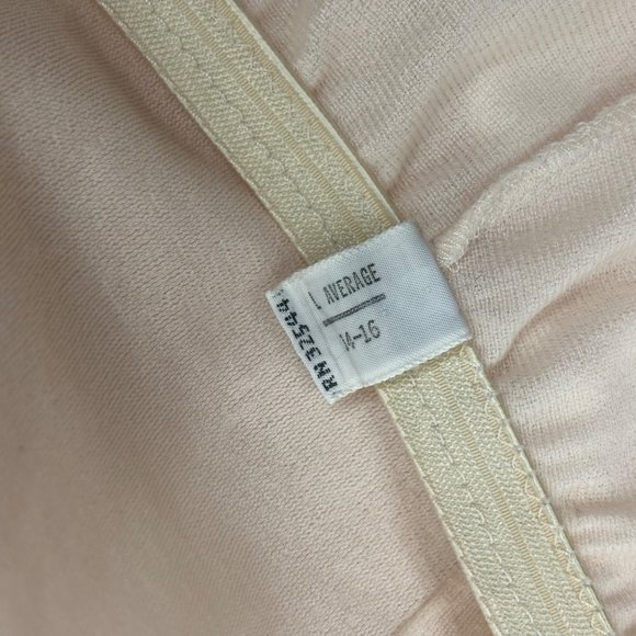 Vintage 60s Half Slip Women's Large Cream Brown Inset Lace Emilio Pucci For Form - Picture 10 of 10